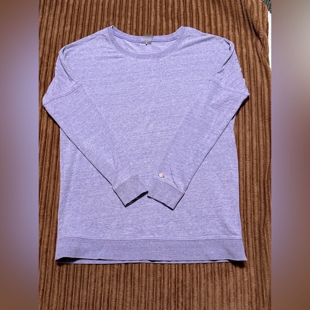 CALIA by Carrie Underwood Purple Knit Top